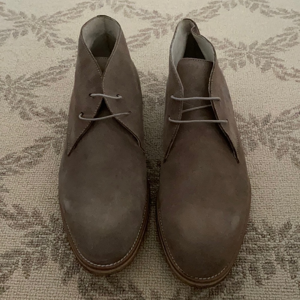 J. Lindeberg Men’s suede boots, gently worn!